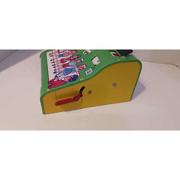 Vintage Tin Toy "See And Spell" by Wolverine Green & Yellow - Picture 6 of 8
